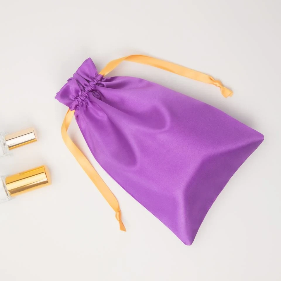 Satin Drawstring Pouch — image 3