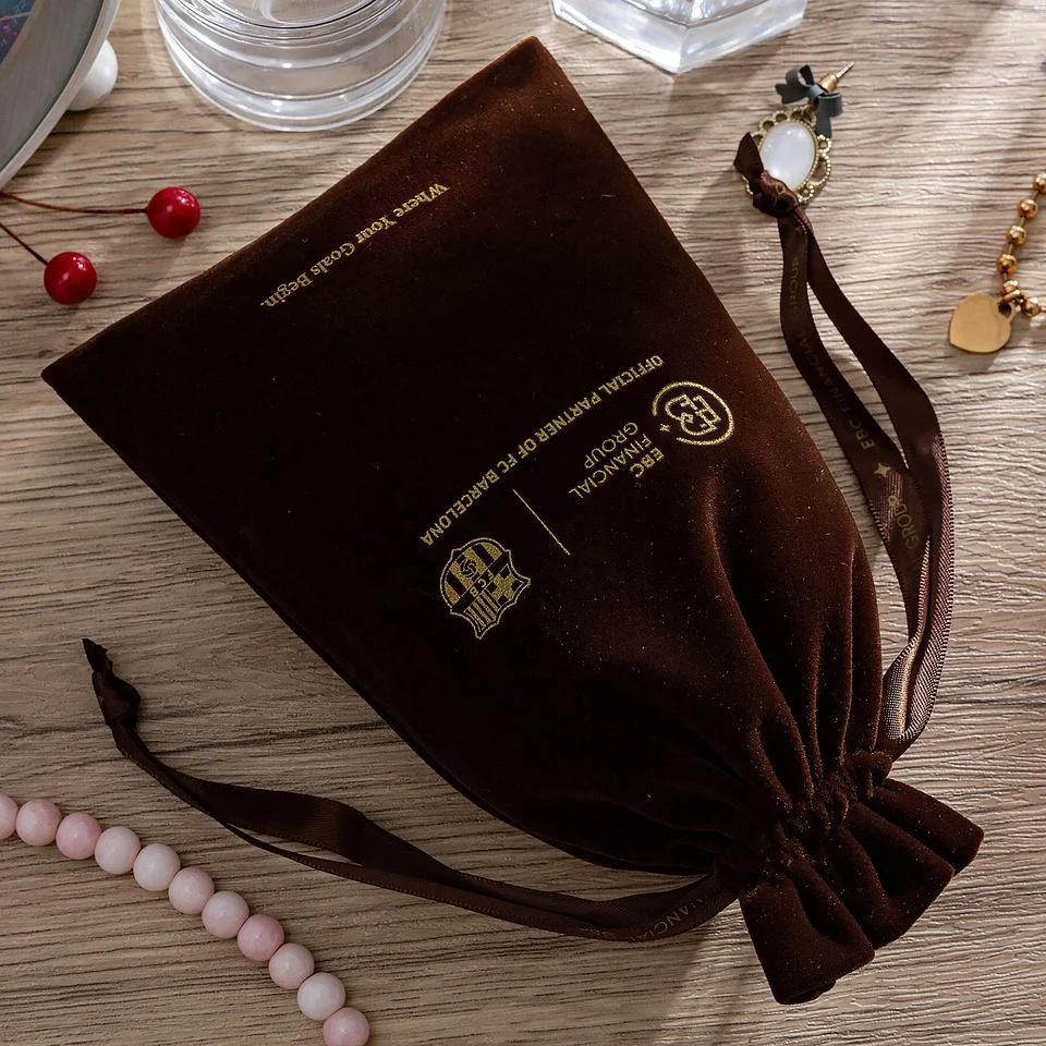 Velvet Drawstring Pouch — image 2