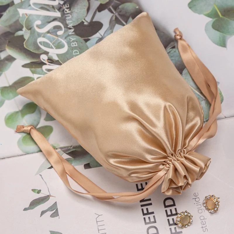 Satin Drawstring Pouch — image 3