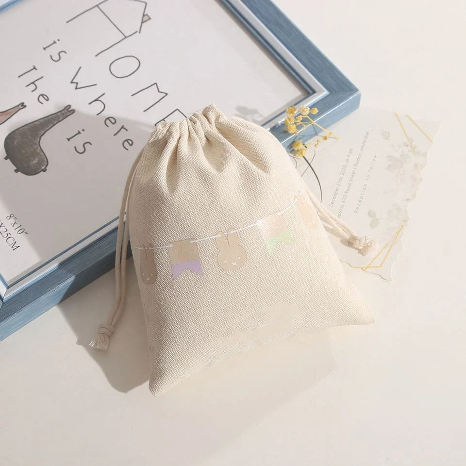 Cotton Drawstring Pouch — image 2