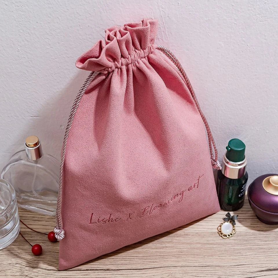 Microfiber Drawstring Pouch — image 2