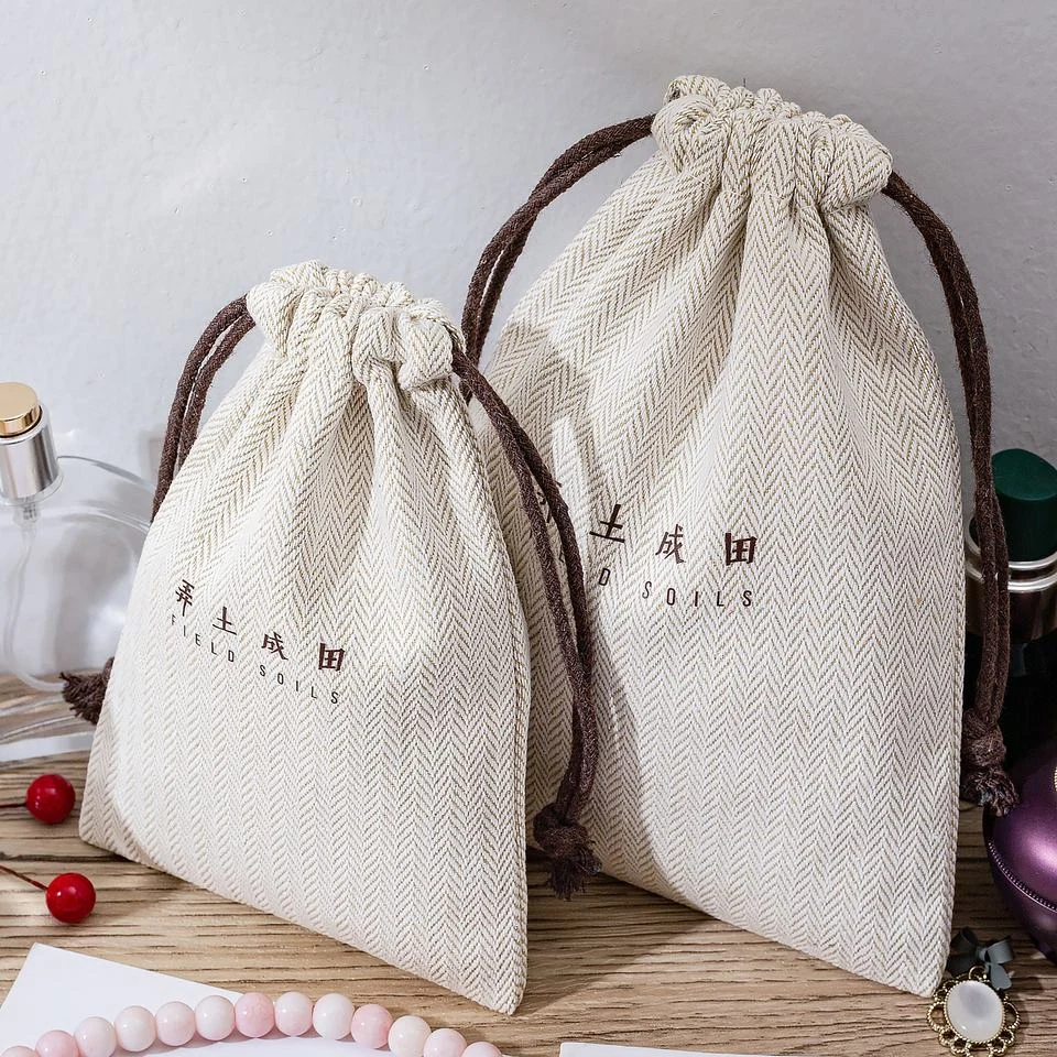 Fabric Drawstring Pouch — image 2