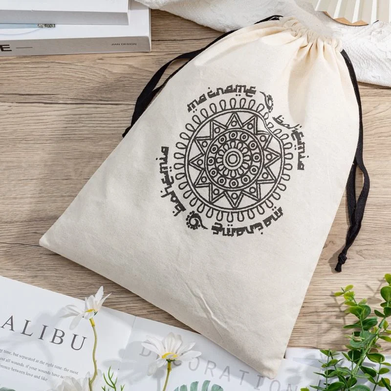 Cotton Drawstring Pouch — image 3