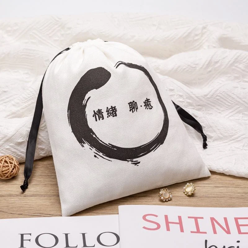 Cotton Drawstring Pouch — image 3
