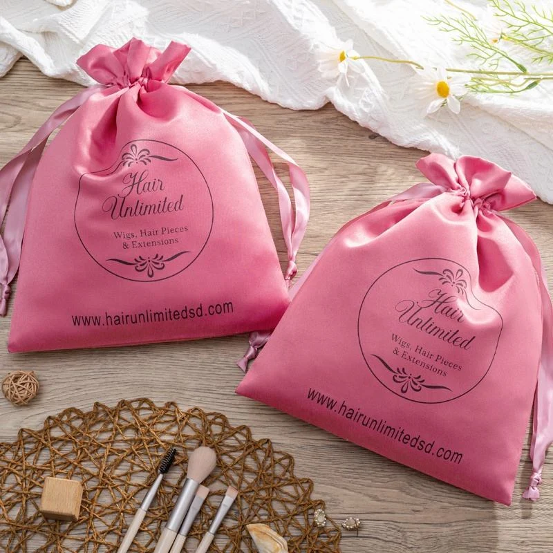 Satin Drawstring Pouch — image 3