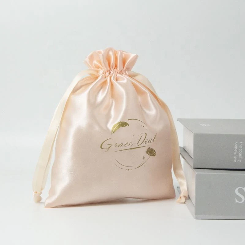 Satin Drawstring Pouch — image 2