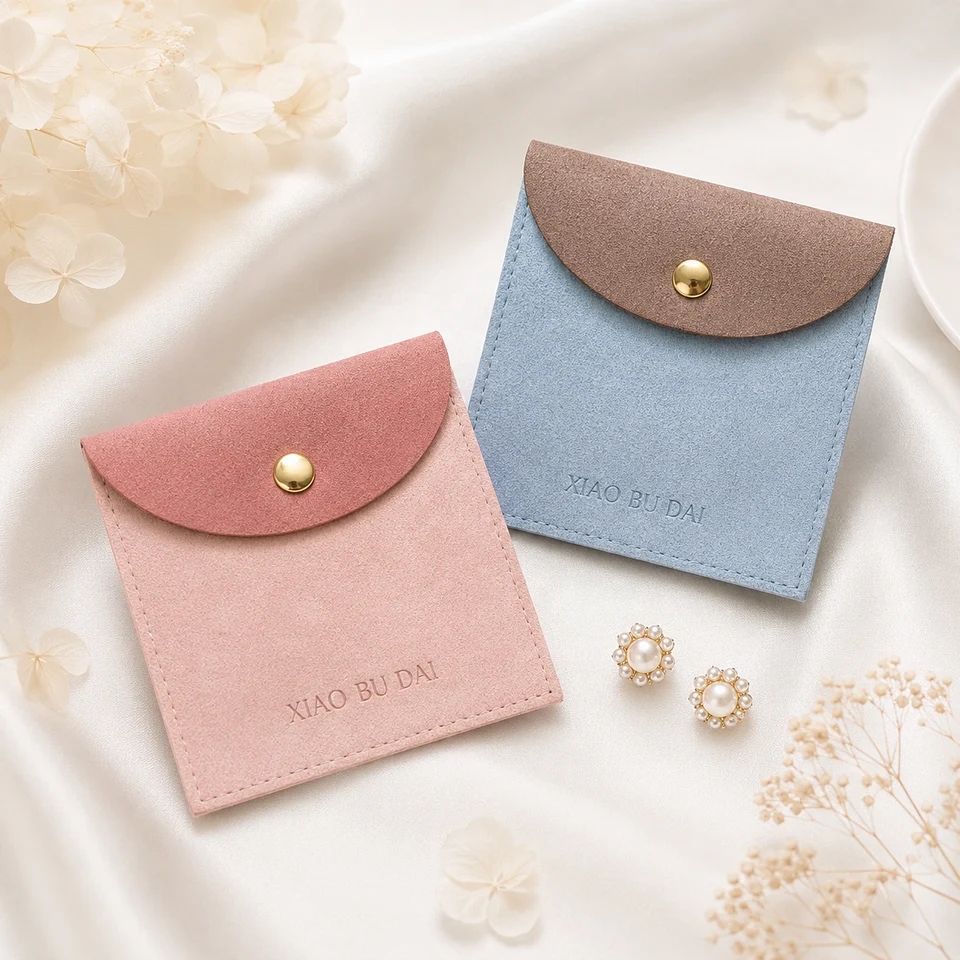 Black Microfiber Envelope Pouch — image 4