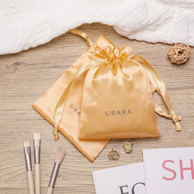Satin Drawstring Pouch — image 4
