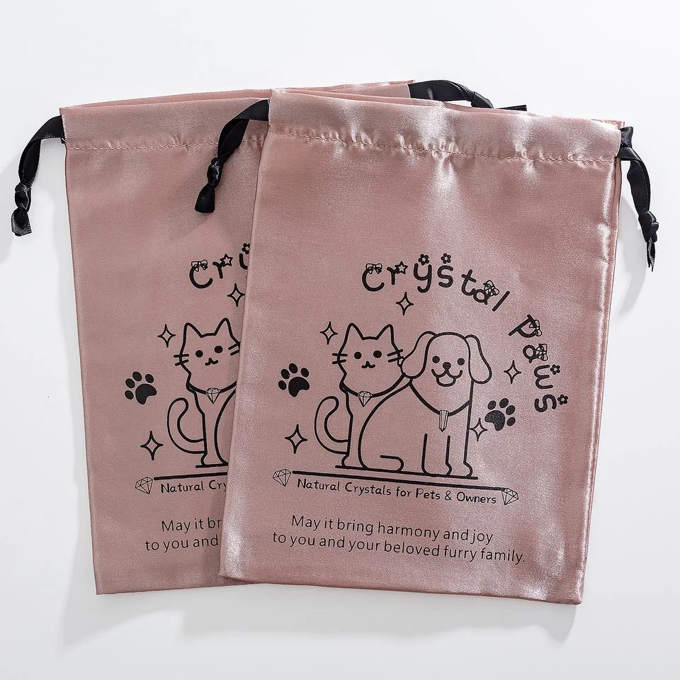 Satin Drawstring Pouch — image 2