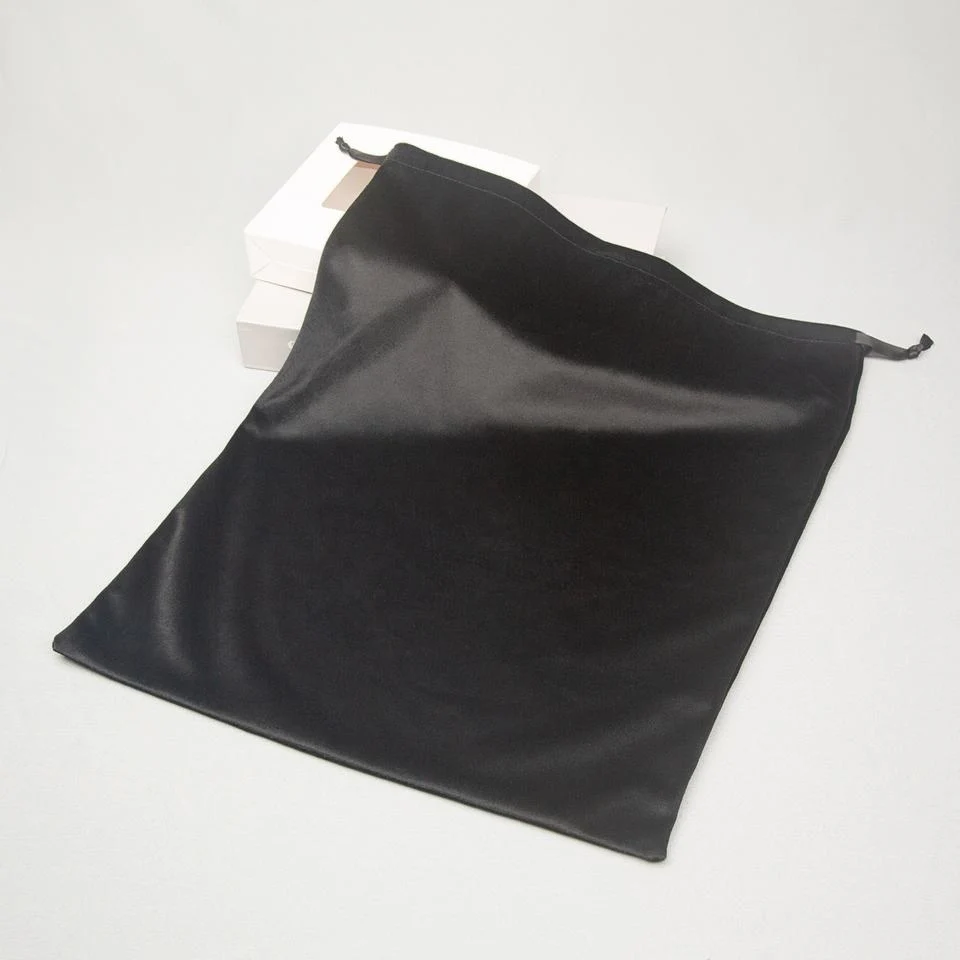 Black Velvet Drawstring Pouch — image 6