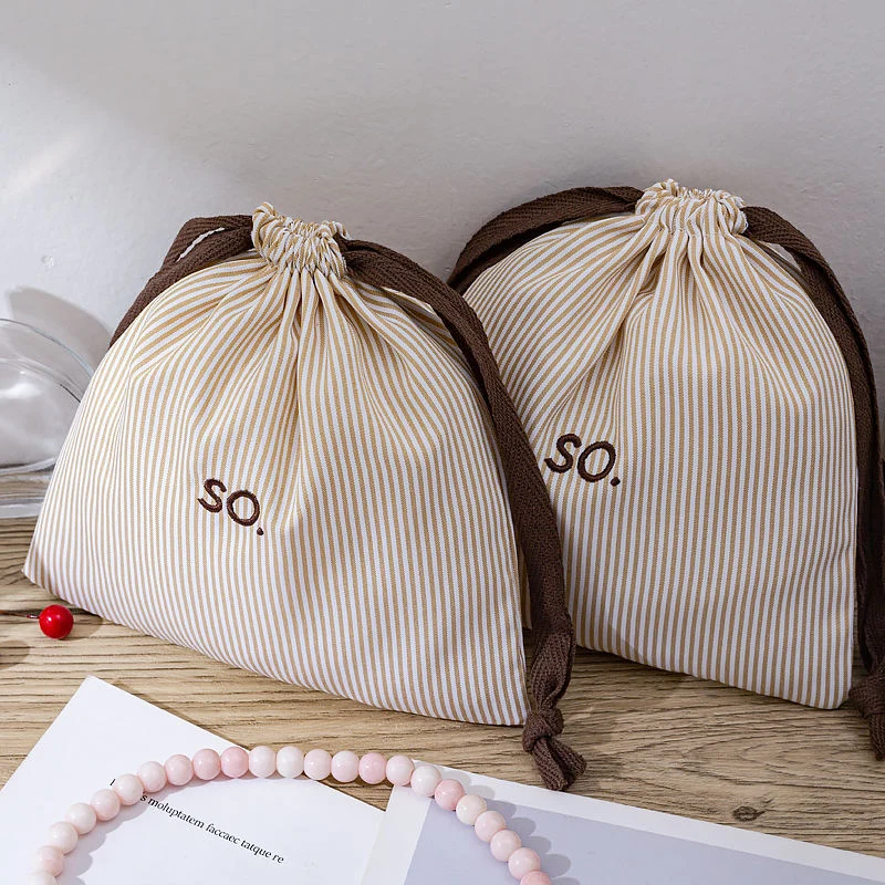 Cotton Drawstring Pouch — image 3