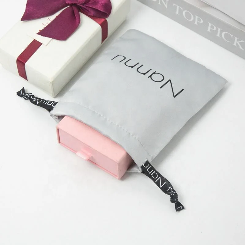 Satin Drawstring Pouch — image 4