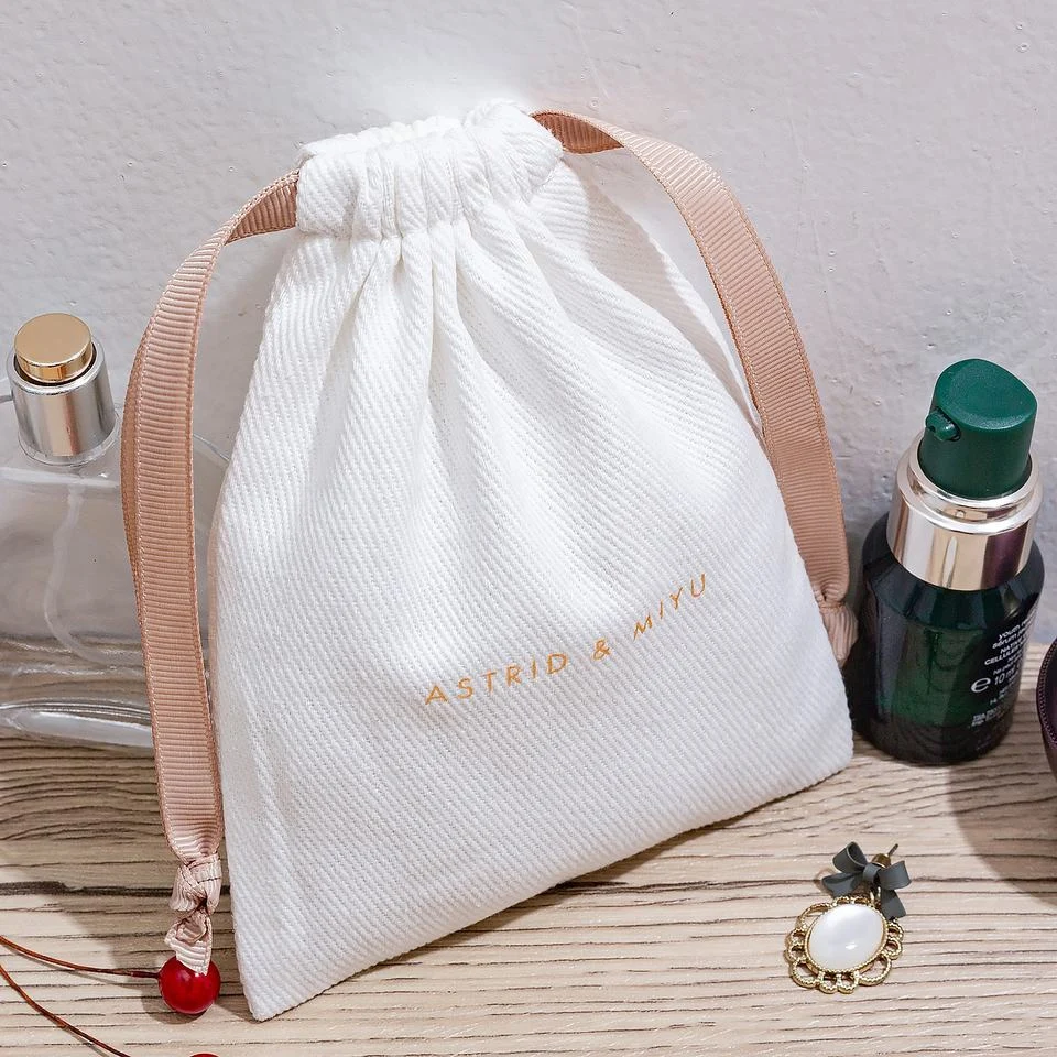 Cotton Drawstring Pouch — image 2