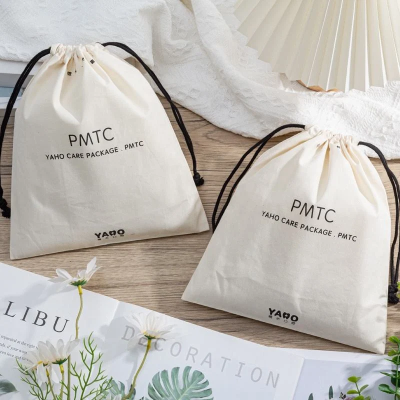 Cotton Drawstring Pouch — image 3