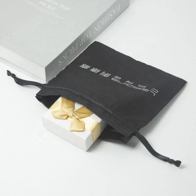 Satin Drawstring Pouch — image 4
