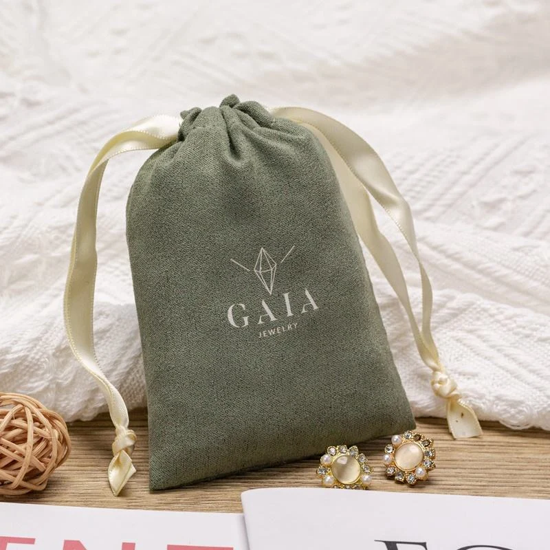 Microfiber Drawstring Pouch — image 2