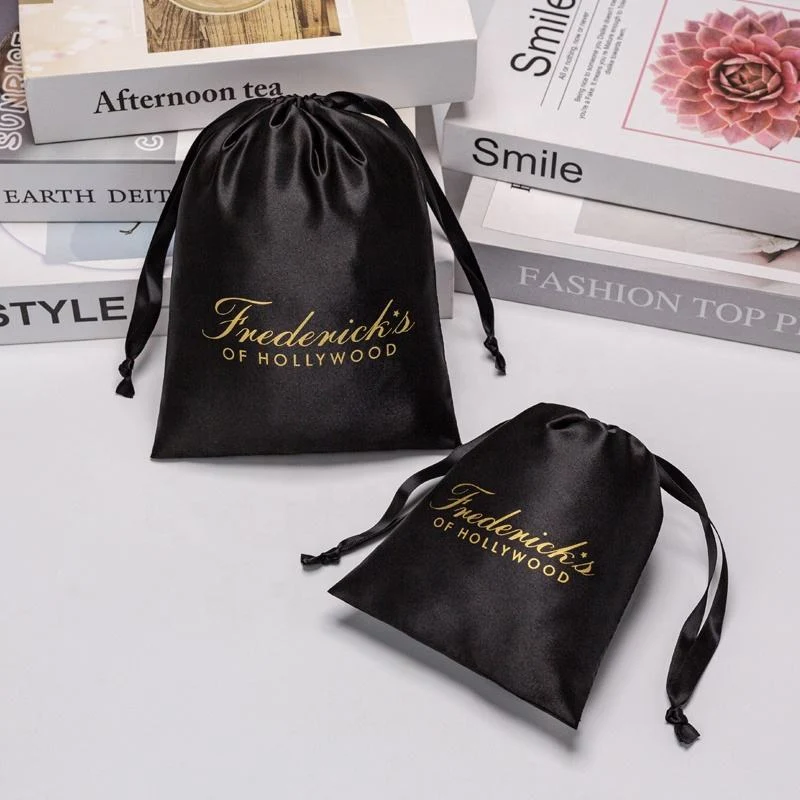 Satin Drawstring Pouch — image 5
