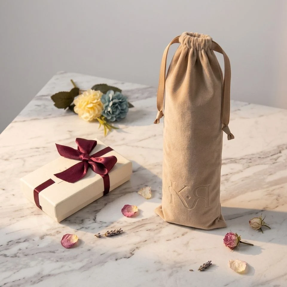 Velvet Drawstring Pouch — image 2