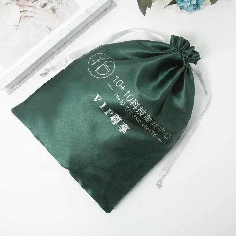 Satin Drawstring Pouch — image 2