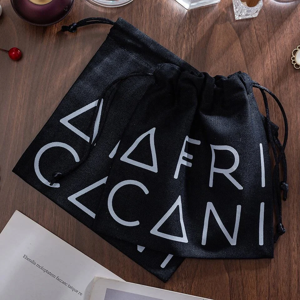 Fabric Drawstring Pouch — image 3
