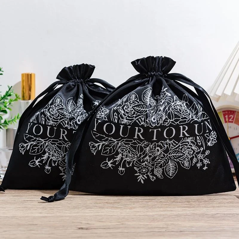 Satin Drawstring Pouch — image 2