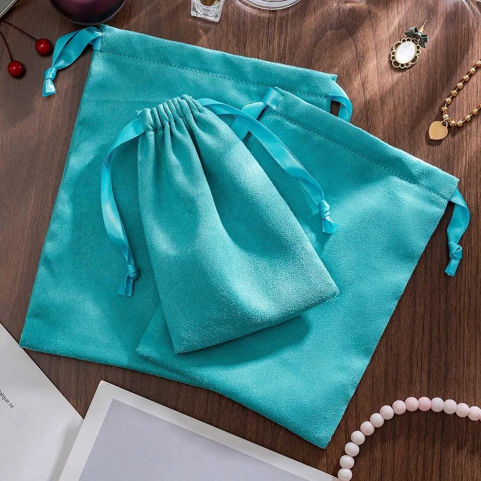 Microfiber Drawstring Pouch — image 3