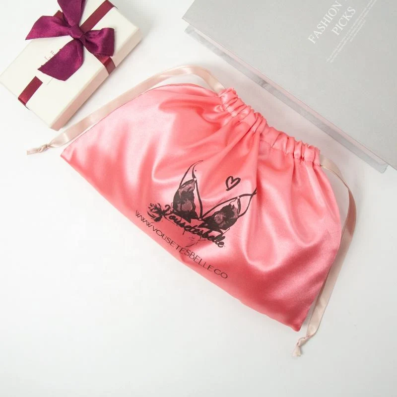 Satin Drawstring Pouch — image 3