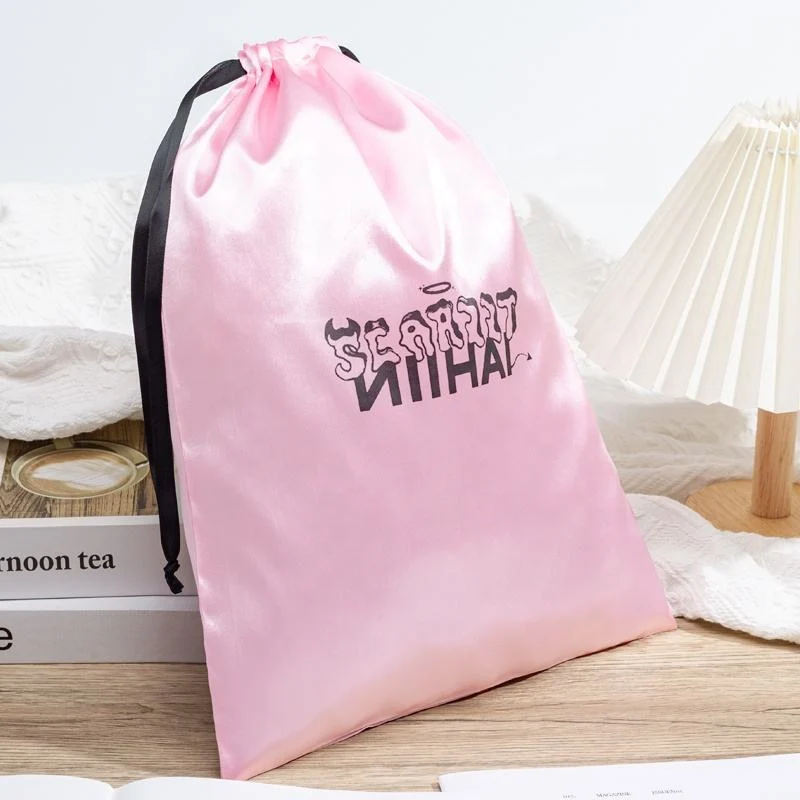 Satin Drawstring Pouch — image 3