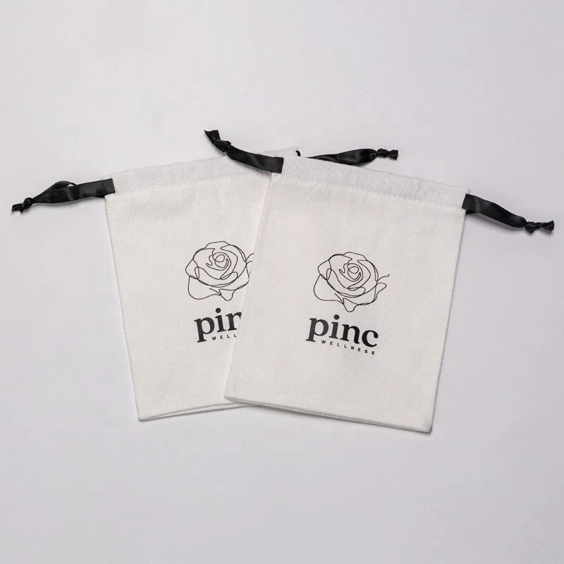 Cotton Drawstring Pouch — image 2