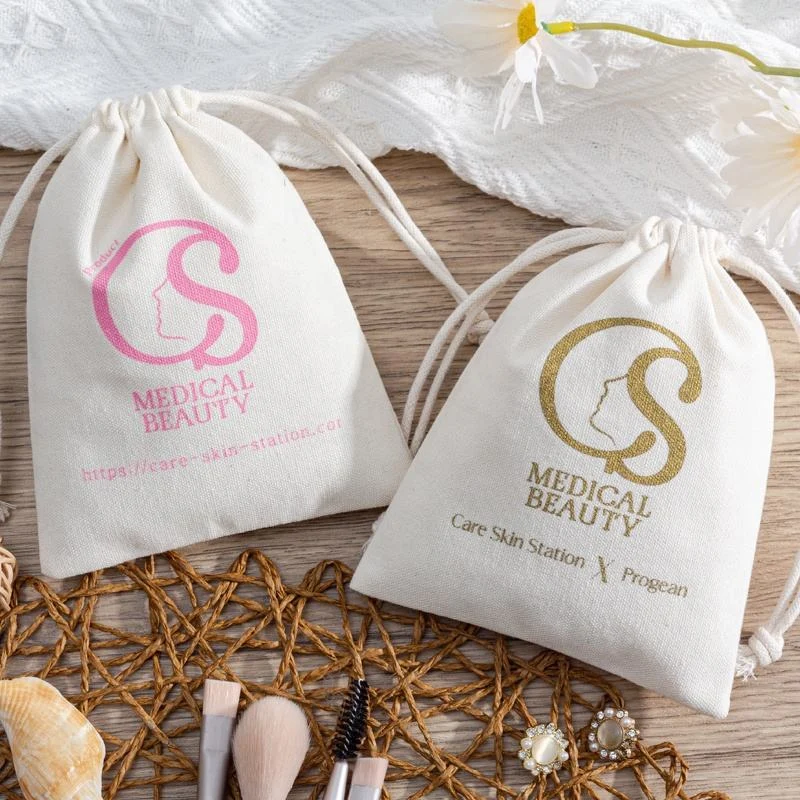 Cotton Drawstring Pouch — image 3