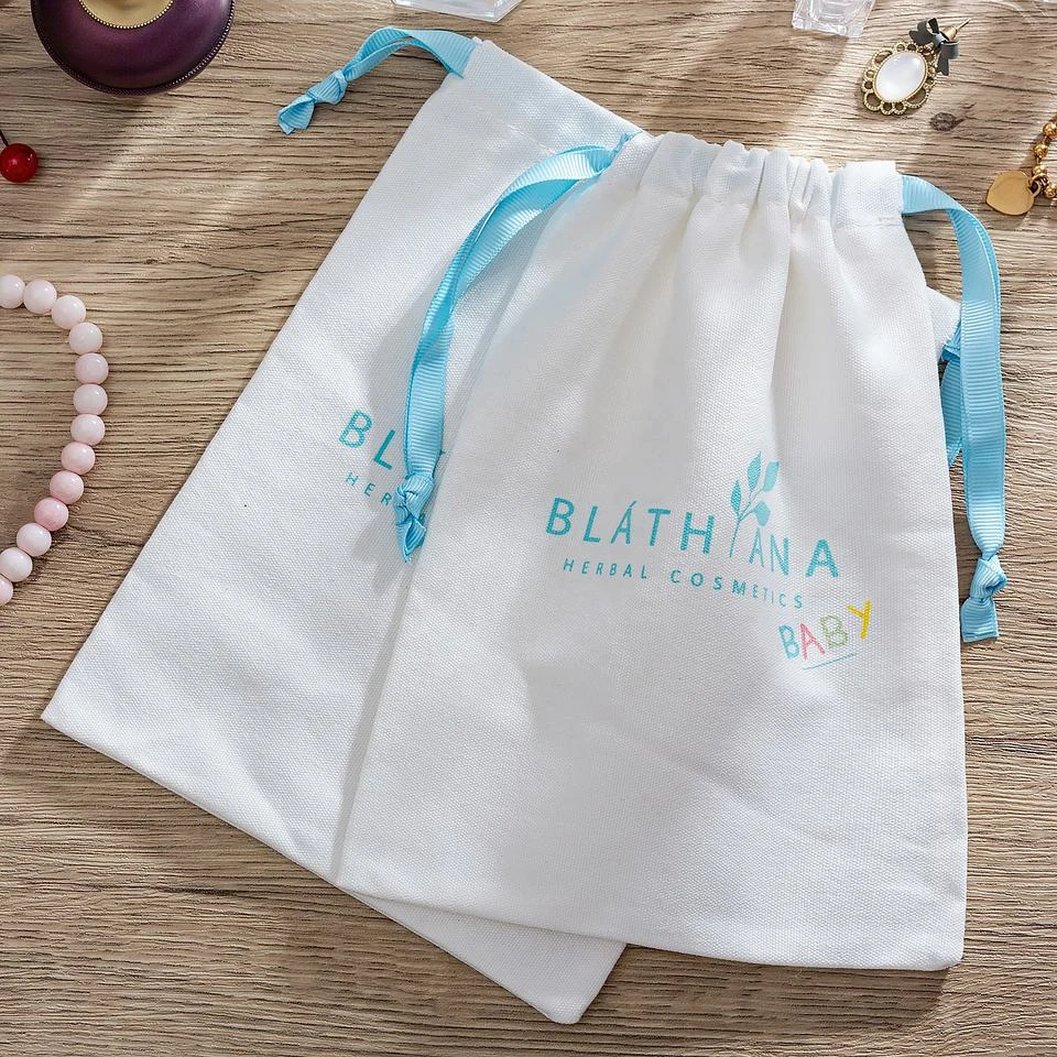 Cotton Drawstring Pouch — image 2