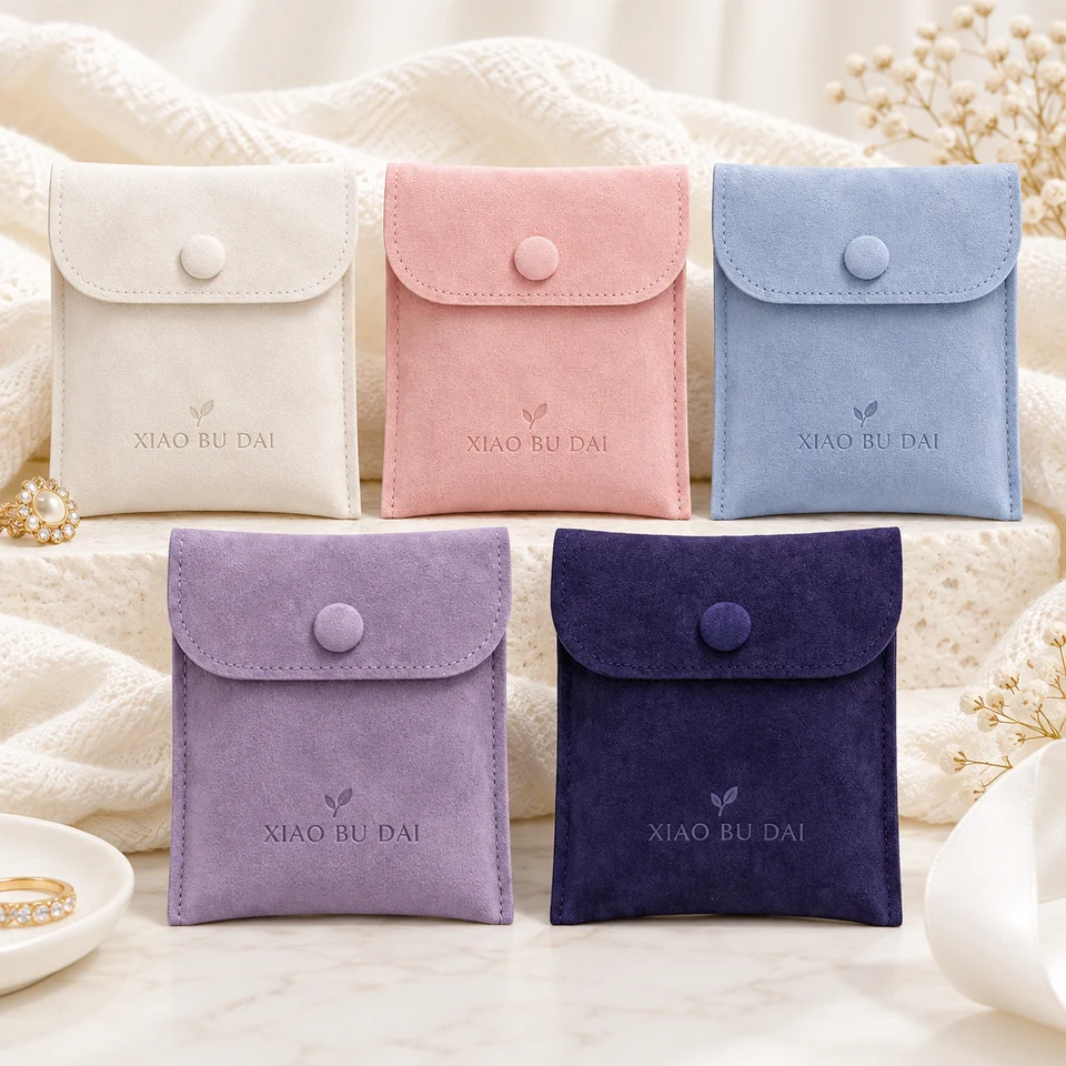 Lavender Microfiber Earring Pouch — image 4