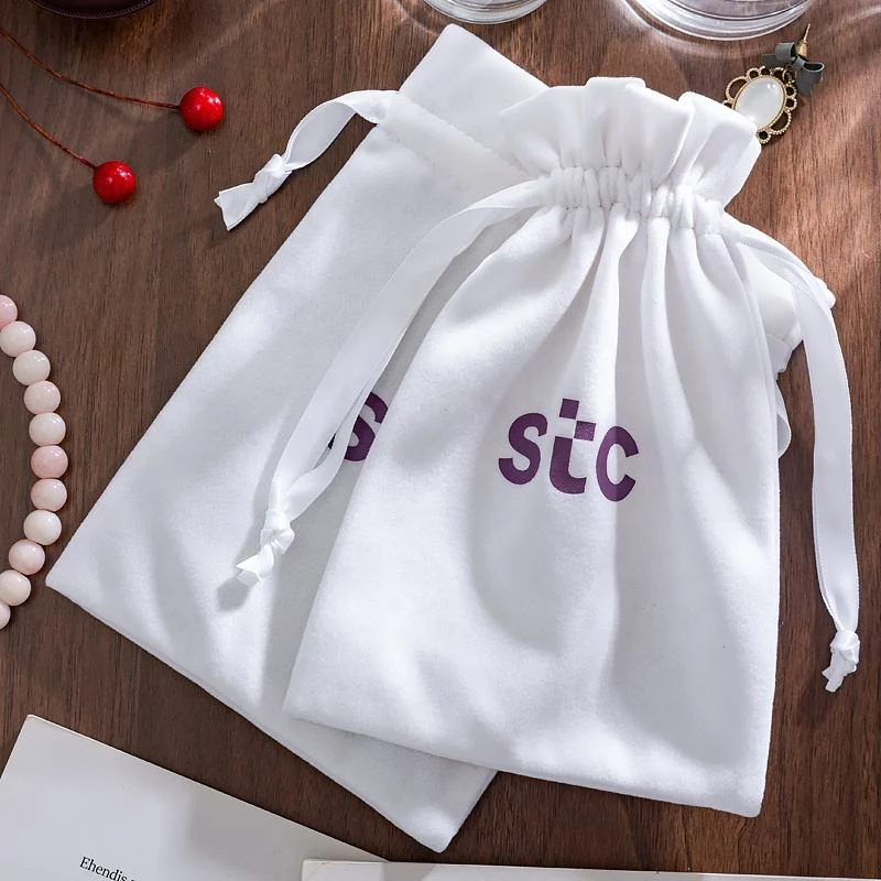 Velvet Drawstring Pouch — image 3