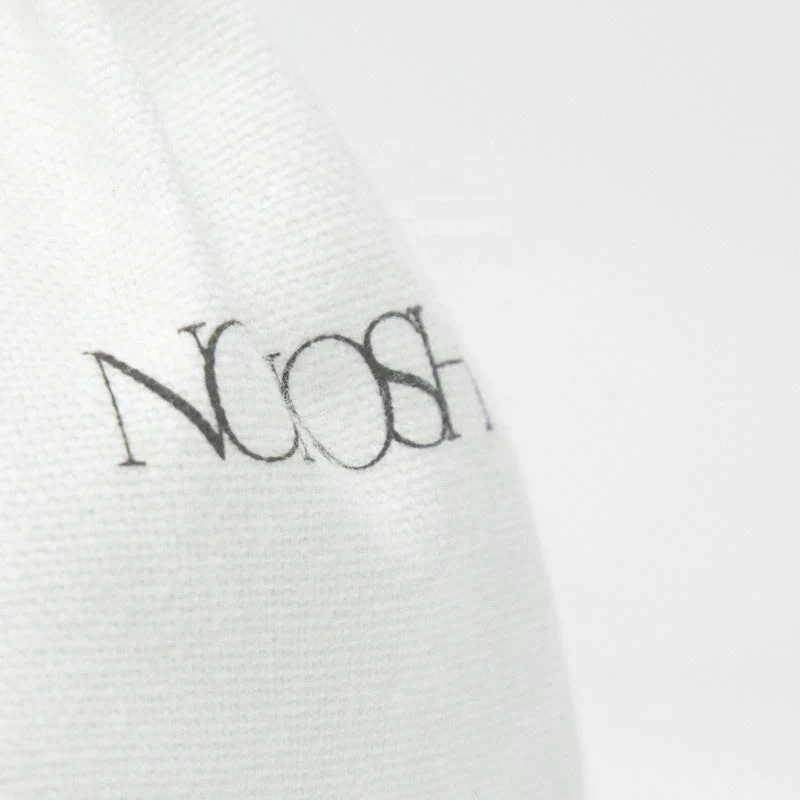 Textured Fabric Drawstring Pouch — image 5
