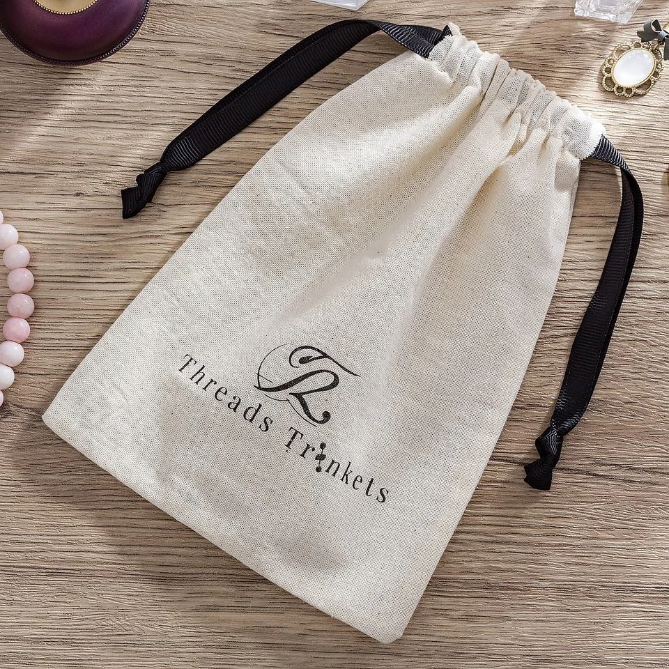 Fabric Drawstring Pouch — image 3
