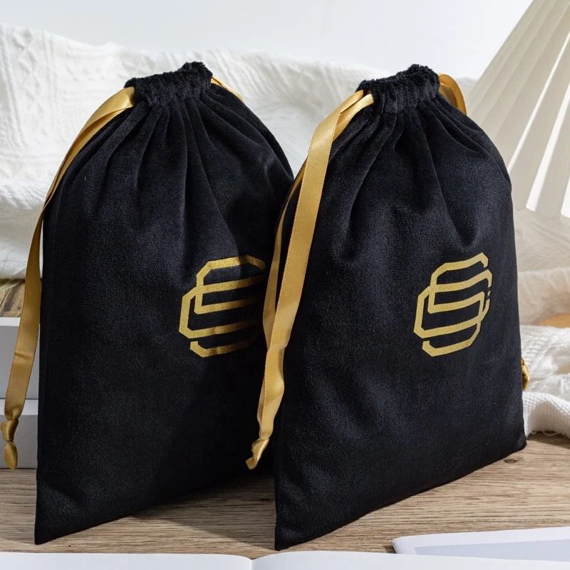 Velvet Drawstring Pouch — image 2