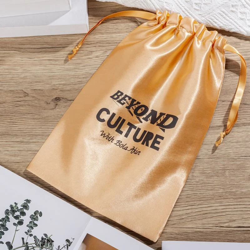 Satin Drawstring Pouch — image 5