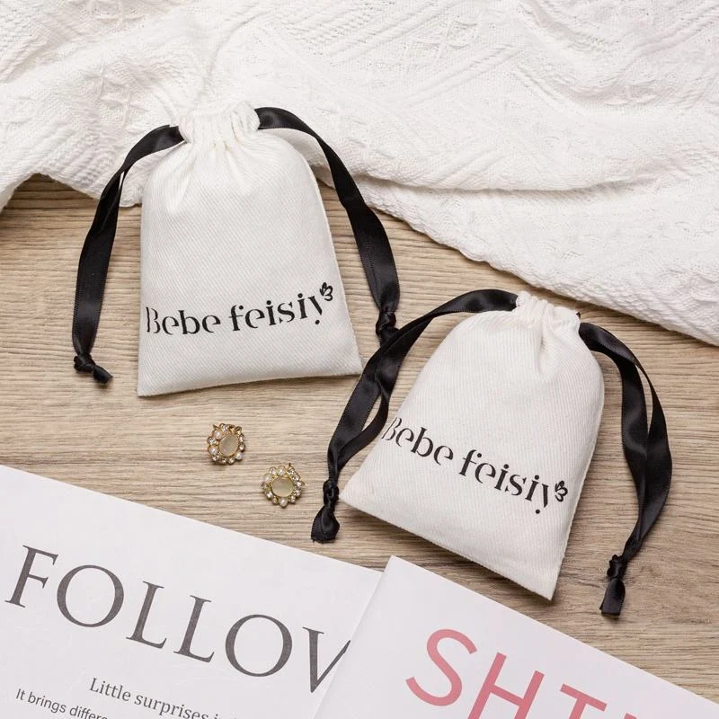 Cotton Drawstring Pouch — image 3