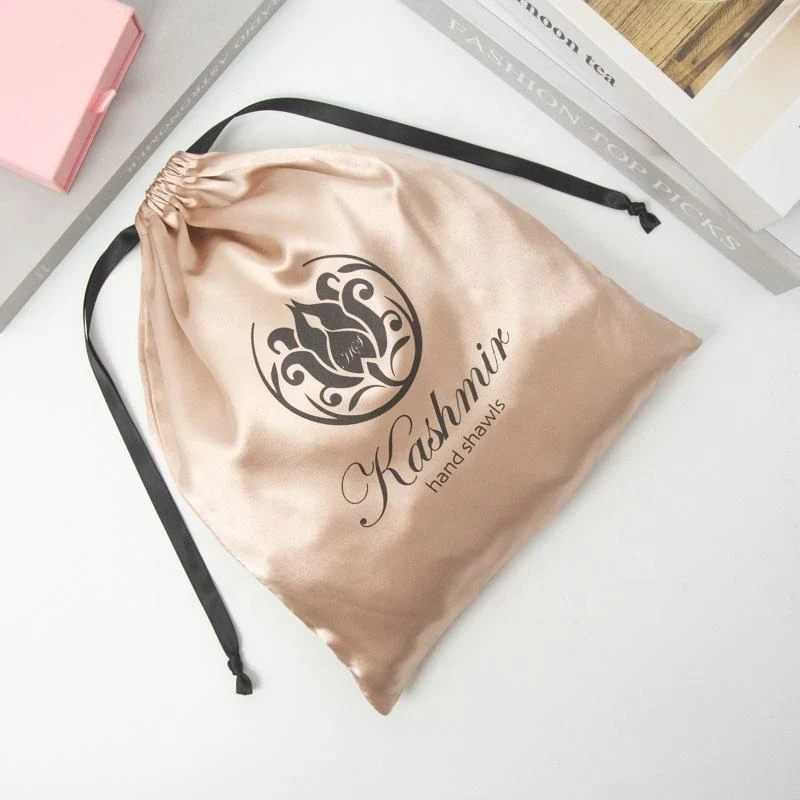 Satin Drawstring Pouch — image 3
