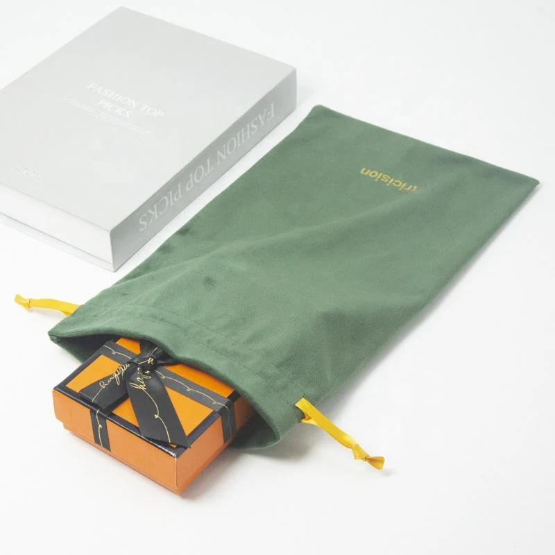 Velvet Drawstring Pouch — image 4