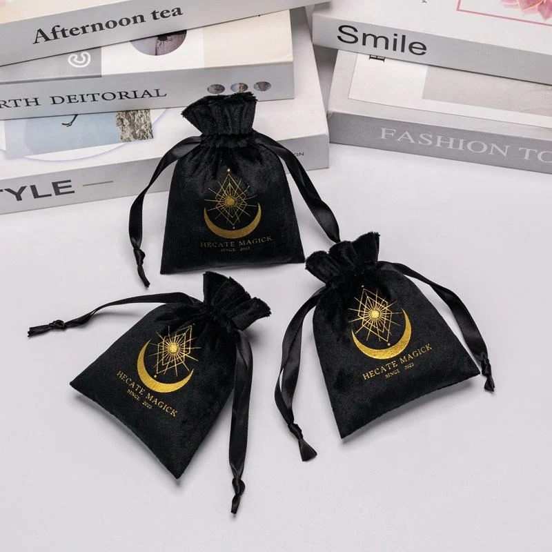 Velvet Drawstring Pouch — image 4