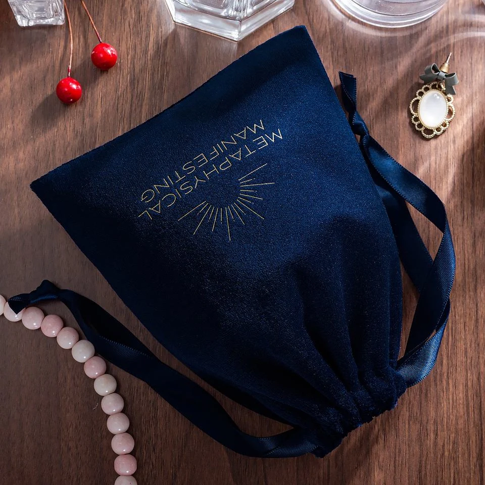 Velvet Drawstring Pouch — image 2