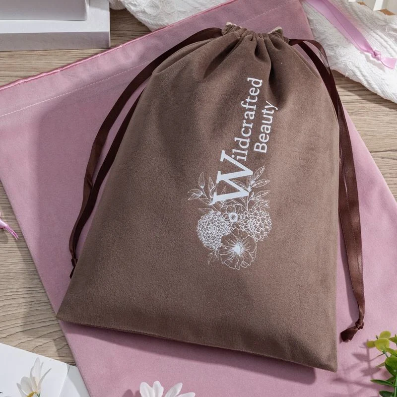 Velvet Drawstring Pouch — image 3