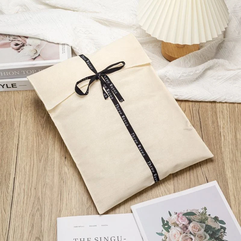 Textured Fabric Envelope Pouch — image 4
