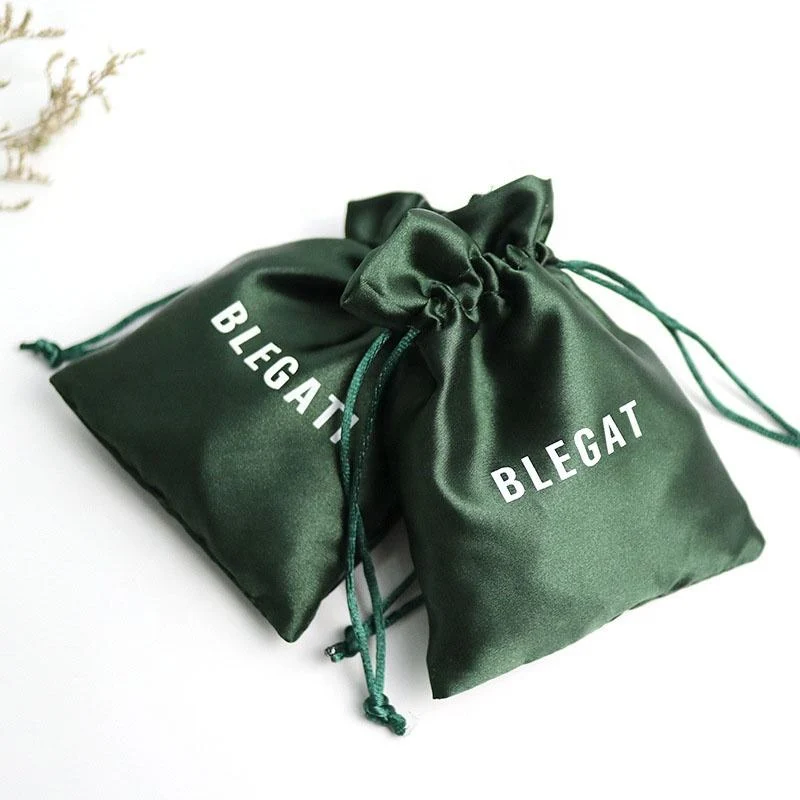 Satin Drawstring Pouch — image 2