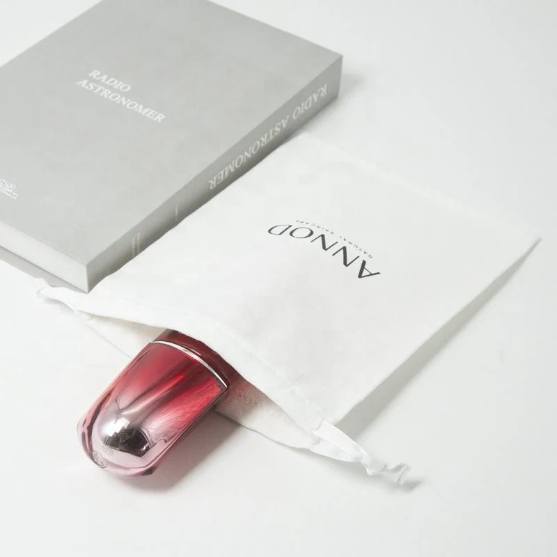 Textured Fabric Drawstring Pouch — image 4