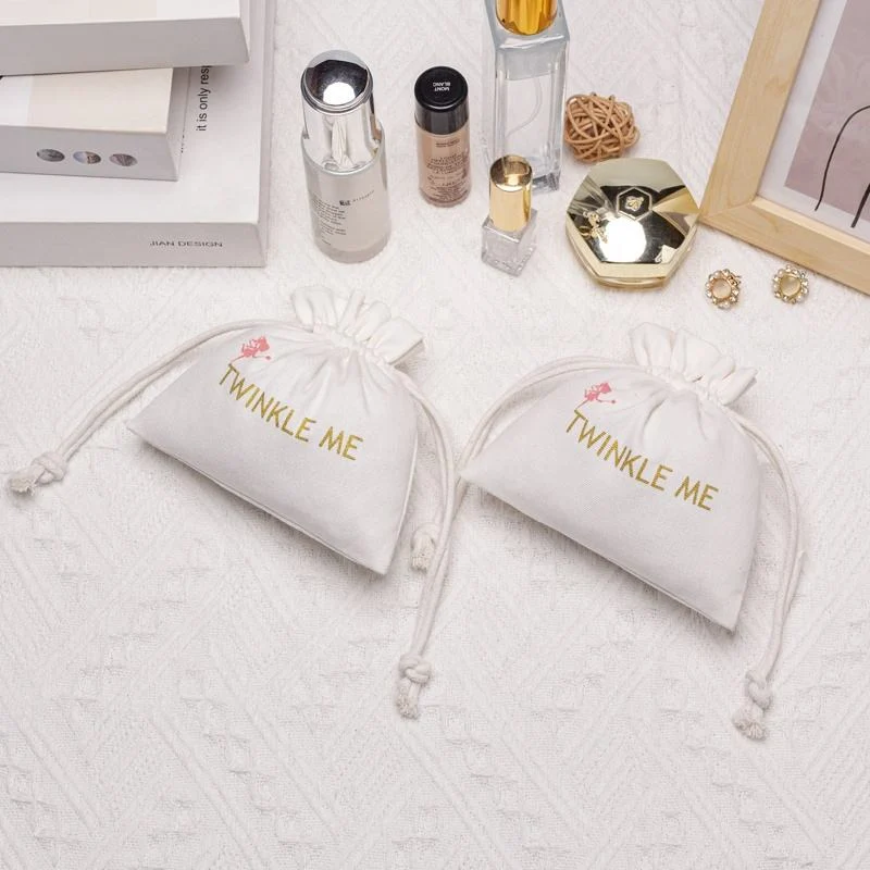 Cotton Drawstring Pouch — image 3