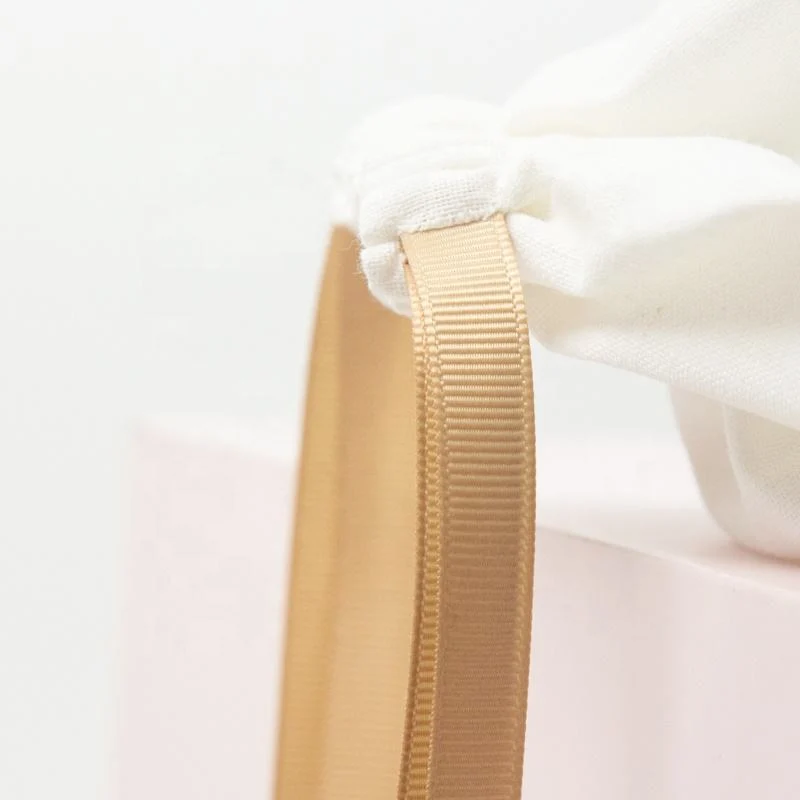 Textured Fabric Drawstring Pouch — image 6