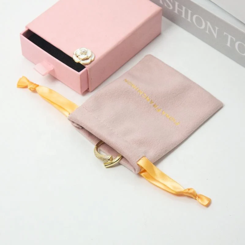 Velvet Drawstring Pouch — image 3