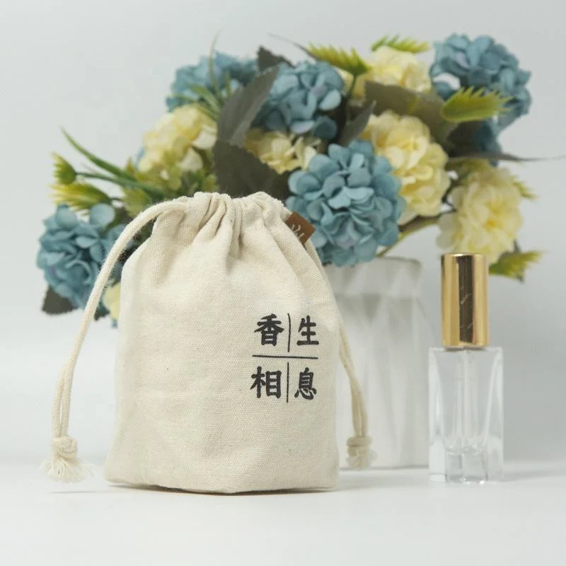 Cotton Drawstring Pouch — image 2